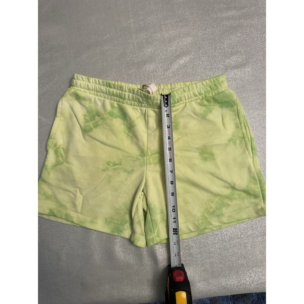 Member's Mark Lime Green Tie Dye Lounge Shorts Women's Small